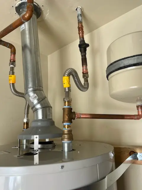 Water heater installation and plumbing repair in Compton